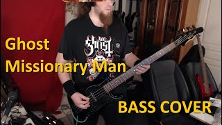 Ghost  Missionary Man  Bass Cover Epiphone RockBass [upl. by Eitac]