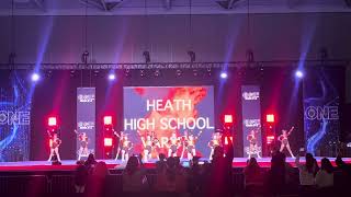 Heath High School Cheerleading Makes History  THE ONE Global Finals 2024 in Virginia Beach DAY 1 [upl. by Rance]