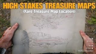 Read Dead Redemption 2 All High Stakes Treasure Map Locations You Get 1500 [upl. by Llenrep]