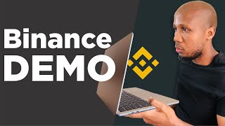 How to create a Binance futures demo account  trade crypto on a Binance demo account [upl. by Drain102]