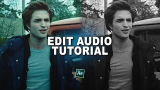 how to make an edit audio  after effects [upl. by Dace]