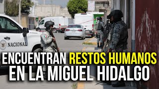 Descubren presuntos restos humanos en la Colonia Miguel Hidalgo [upl. by Bacchus419]