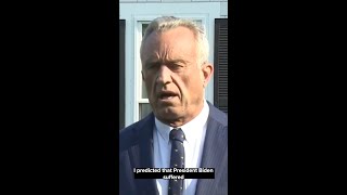 Robert F Kennedy Jr believes hes in the quotbest positionquot to win presidential race [upl. by Seena]