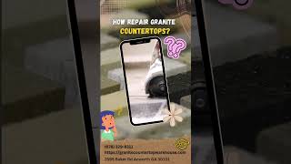 HOW TO REPAIR GRANITE COUNTERTOP [upl. by Lindsley]