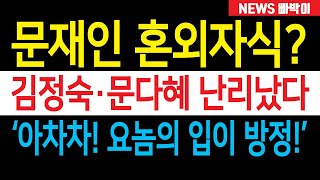 속보 문재인 혼외자식 존재 태국에 있던 문다혜 말고 한국에 있다는 요가강사 딸은 도대체 누구 놀라운 사실이 드러났다 [upl. by Bibeau]