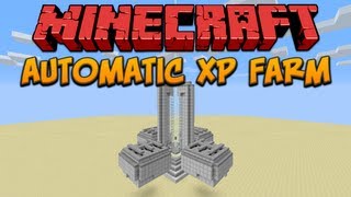 Minecraft Automatic XP Farm [upl. by Hamehseer]