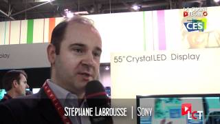 CES 2012  De bien belles images OLED Crystal Led 8K [upl. by Adliwa]