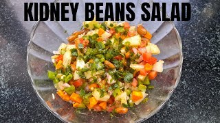 How To Make Kidney Beans Salad  Kidney Beans Salad  Healthy Kidney Beans Salad [upl. by Tennos214]