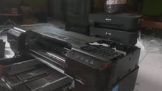 CARA Bongkar printer hp 7110 [upl. by Bledsoe]