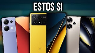 TOP 3 MEJORES TELÉFONOS CELULARES de GAMA MEDIA CALIDAD PRECIO para COMPRAR en 2024 [upl. by Milton965]