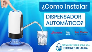 ¿Como instalar dispensador automático [upl. by Joni321]