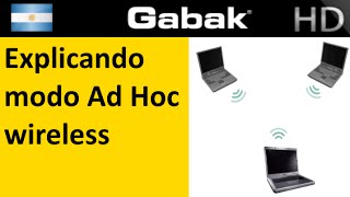 ¿que es el modo ad hoc adhoc WiFi redes wireless [upl. by Romona]