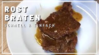 Rostbraten zubereiten im Rohr oder im Multidampfgarer gerykocht [upl. by Etat122]