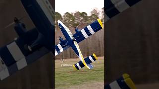 DHC6 Twin Otter Landing aviation rc rcplane [upl. by Ykcir298]