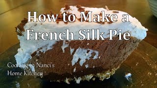 French Silk Pie [upl. by Akienom]