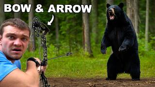 I Hunted Black Bears with Bow and Arrow [upl. by Alhahs]