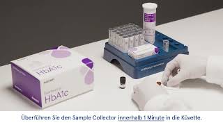 DE – QuikRead go HbA1c – Durchführung einer HbA1c Kontrollmessung am QuikRead go Instrument [upl. by Cherianne]