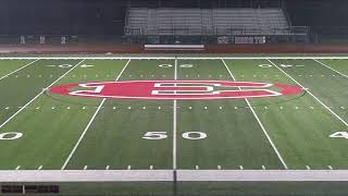 Effingham High School vs Charleston High School Mens Varsity Football [upl. by Ahsinom]