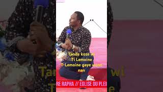 Ti Lemoine TLemoine gaye wonn nan nancy glorieuxmesyeuxontvulagloireduseigneur gospelmusic [upl. by Socin203]