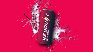 2D Motion Graphic Reboost Energy Drink [upl. by Atiseret743]