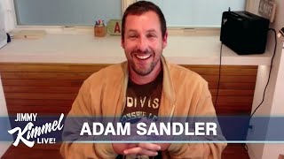 Adam Sandler on Embracing Quarantine Paparazzi PushUps amp Takeout Adventure [upl. by Nhar]