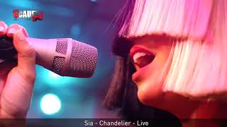 Sia  Chandelier live piano version C’Cauet [upl. by Vorfeld]