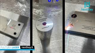 Effetto micropallinatura con macchina laser [upl. by Akeit501]