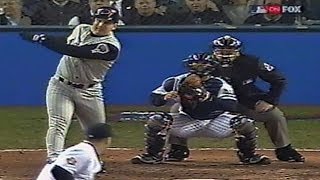 2001 WS Gm4 Durazos double gives Dbacks the lead [upl. by Rudie]