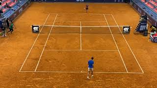 Damir Dzumhur d Albert RamosVinolas — QF ATP Challenger 100 Maia Open [upl. by Leidgam]