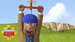 Fireman Sam Official Trevor on the Zipwire [upl. by Bohaty639]