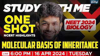 Molecular basis of inheritance One shot NCERT HIGHLIGHTS  Amrit Sir  Xylem NEET Tamil [upl. by Emelina]