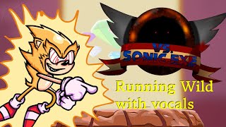 FNF vs Sonicexe 2530  Running Wild with vocals inst by jacaris [upl. by Ermina160]