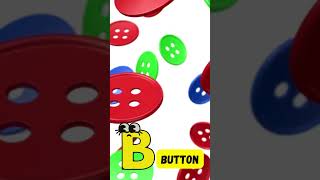 B Words Song Short for Kids  Fun Phonics amp Alphabet Learning with Words that Start with B  shorts [upl. by Sheilah]