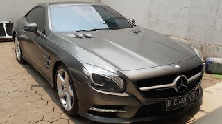 In Depth Tour Mercedes Benz SL 350 AMG Line R231 2013  Indonesia [upl. by Enneira]