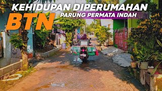 KEHIDUPAN DI PERUMAHAN BTN PARUNG PERMATA INDAH DISAAT HUJAN RINTIKRINTIK  DESA KALISUREN BOGOR [upl. by Lisa193]