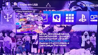 Como COLOCAR TEMAS no OPL PS2 Tutorial  Colocar Tema de PS4 no PS2 [upl. by Nosae]