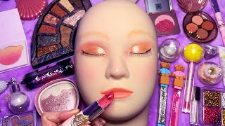 ASMR Makeup on Mannequin Whispered [upl. by Laurin]