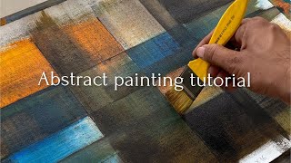 Abstract painting tutorial for beginners [upl. by Carey183]