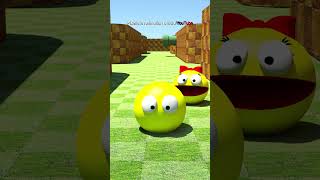 ▶ Mr and Miss Pacman vs Glue 🗯 🤣🤣🤣pacman animation shorts funnyshorts [upl. by Bryana706]