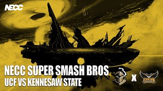 NECC Super Smash Bros Ultimate Playoffs UCF VS Kennesaw State University [upl. by Eniluqcaj199]