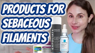 How to GET RID OF SEBACEOUS FILAMENTS Dr Dray [upl. by Pasadis]