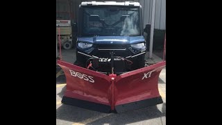 2020 Polaris Ranger Northstar With Boss Plow [upl. by Aridan]