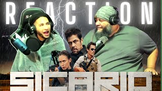 THIS IS BRUTAL  SICARIO 2015  Movie Reaction  First Time Watching [upl. by Idalina818]