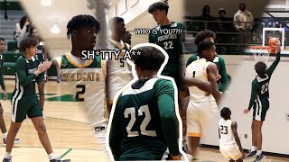 Trash talkers goes at D1 prospect Walker vs Ponchatoula [upl. by Ydnys827]