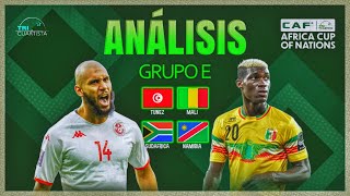 Grupo E COPA ÁFRICA 24 TÚNEZ y MALI favoritas de grupo [upl. by Klemens]