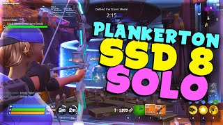 Plankerton Storm Shield Defense 8 Solo Fortnite Save The World [upl. by Phelia]