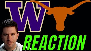 Washington  Texas Sugar Bowl Reaction [upl. by Etnuad]