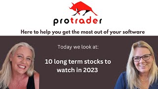 Pro Traders top 10 picks for long term trades in 2023 [upl. by Nosyk]