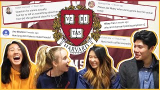 🔥Harvard Students spill the COLLEGE TEA ft Sienna Santer MattyCraps ClamsArts  Katie Tracy [upl. by Fesoj800]