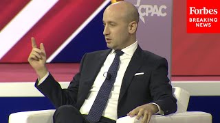 You Have To Write Laws To Actually Go After The Enemy Stephen Miller Speaks At CPAC 2024 [upl. by Ardnuasac]